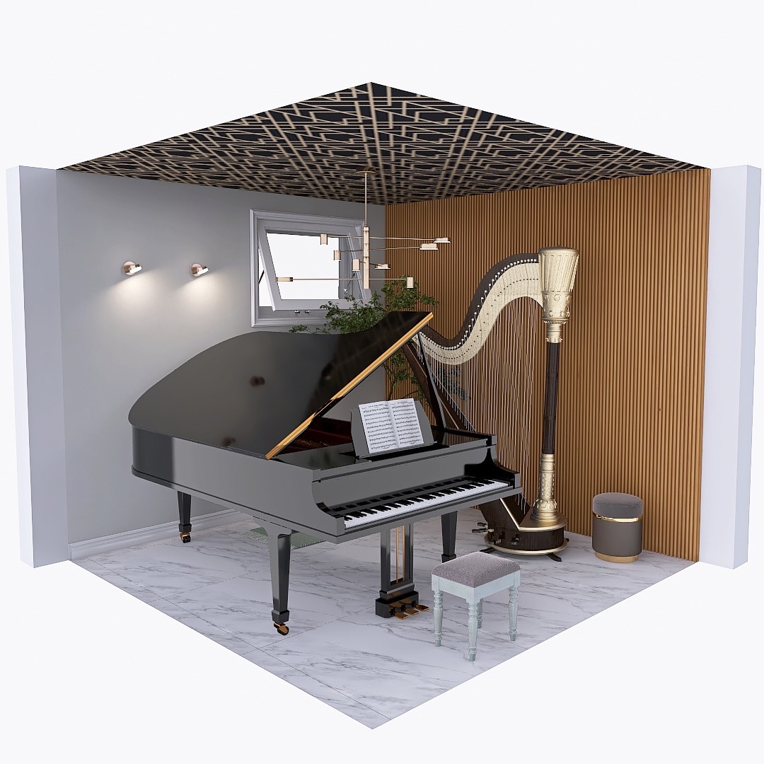 8畳防音練習室イメージ